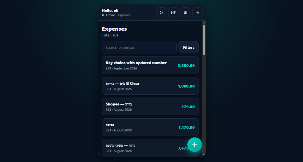 Expense Hub
